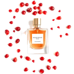 Note olfactive de cœur algues rouges dans le parfum Blue Waterfall