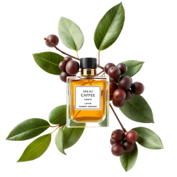 Note olfactive de fond arbre au café dans le parfum Moroccan Amber