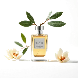 Note olfactive de fond arbre damande dans le parfum Purplelight