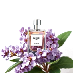 Note olfactive de cœur blanc de héliotrope dans le parfum Andromeda