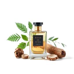 Note olfactive de fond bois de teck dans le parfum Ambassador Men