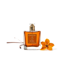 Note olfactive de cœur cassia bourbon dans le parfum Indigo Smoke