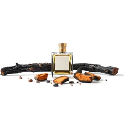 Note olfactive de tête Charred Wood dans le parfum Cena con Assenza