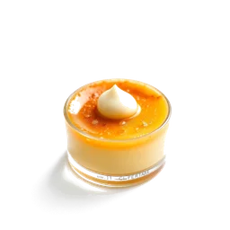 Note olfactive de cœur crème brûlée dans le parfum Gold Sugar