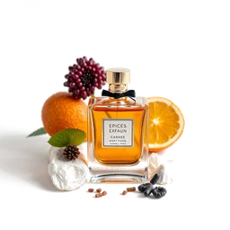 Note olfactive de tête épices exotiques dans le parfum Mukhallat Dahn Al Oudh Moattaq