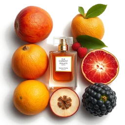 Note olfactive de tête exotiques fruits dans le parfum Tender Amber