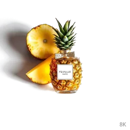 Note olfactive de tête feuille de pineapple dans le parfum Burberry Brit Sheer