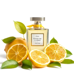 Note olfactive de tête feuilles de citron dans le parfum Wabisabi