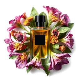 Note olfactive de cœur fleurs sauvages dans le parfum Initial