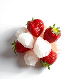 Note olfactive de tête fraises glaceées dans le parfum Ilia Dual