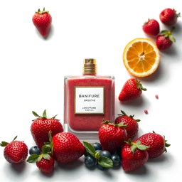 Note olfactive de cœur fruits rouges smoothie dans le parfum Cuide Se Bem Bendito Cacto