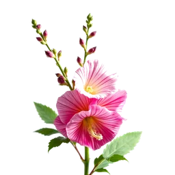 Note olfactive de cœur hollyhock dans le parfum 3 Rosa