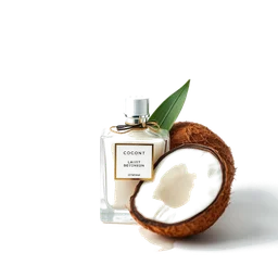 Note olfactive de tête lait de coco dans le parfum Creme Brulee