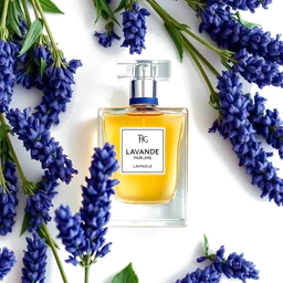 Note olfactive de cœur lavande bleue dans le parfum Libre L Absolu Platine