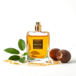 Note olfactive de fond maltol dans le parfum Luna