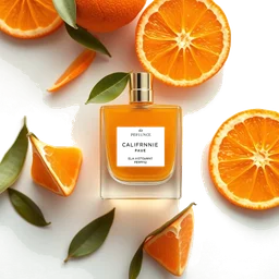 Note olfactive de tête orange de californie dans le parfum A La Rose