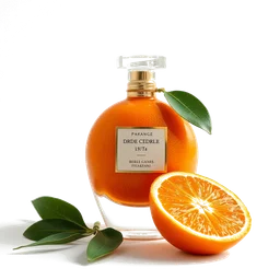 Note olfactive de tête orange de cèdre dans le parfum Irisistible