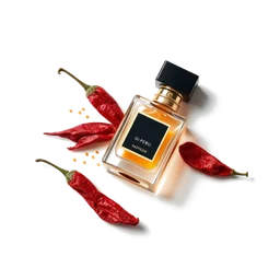 Note olfactive de tête piment du peru dans le parfum Vibrant Leather Encens