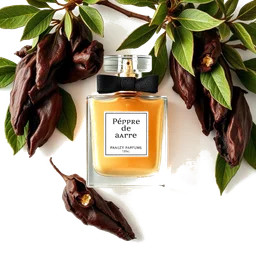 Note olfactive de fond poivre de arbre dans le parfum 1881 Signature