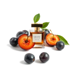 Note olfactive de tête prune foncée dans le parfum Rare Onyx