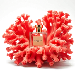 Note olfactive de tête réefecoral dans le parfum Surreal Ocean