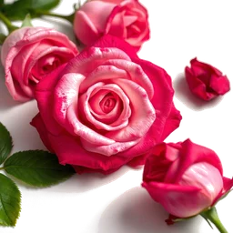 Note olfactive de cœur rose anglaise dans le parfum Blasted Bloom