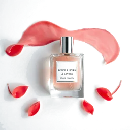 Note olfactive de cœur rouge à lèvres dans le parfum Iris Crush