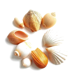 Note olfactive de cœur Sea Shells dans le parfum Shatavar