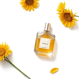 Note olfactive de cœur tournesol jaune dans le parfum Couture