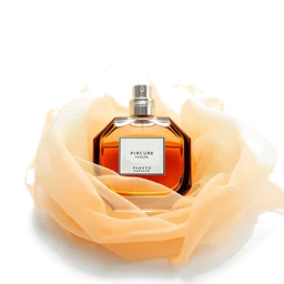 Note olfactive de fond tulle dans le parfum Crystal Bloom