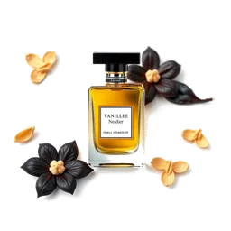 Note olfactive de fond vanille noirehudier dans le parfum Peony